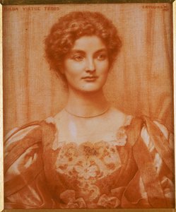 Ritratto di Hilda Virtue Tebbs da Edward Robert Hughes