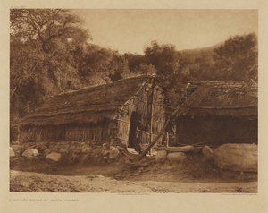 Casa Diegueño a Santa Ysabel da Edward S. Curtis