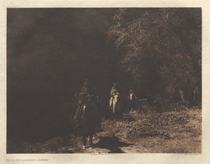 Portfolio I, lastra 37: Fuori dal buio-Navaho da Edward S. Curtis