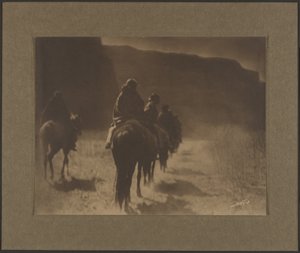 La razza in via di sparizione - Navajo da Edward S. Curtis