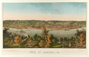 Veduta di Madison, Id. (Indiana)