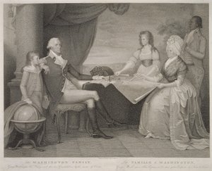 La famiglia Washington da Edward Savage