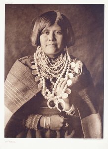 Una Ragazza Zuni da Edward Sheriff Curtis