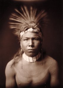 Capelli neri da Edward Sheriff Curtis
