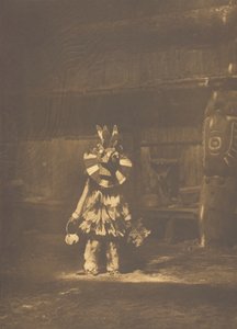 Ballerino mascherato - Cowichan da Edward Sheriff Curtis