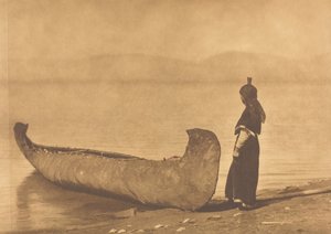 Sulla Riva del Lago - Kutenai da Edward Sheriff Curtis