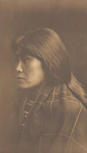 Ragazza Suquamish da Edward Sheriff Curtis