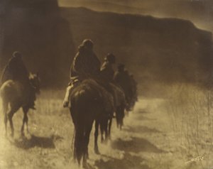 La Razza Svanente — Navaho Piatto 1, Volume 1 dalla serie The North American Indian da Edward Sheriff Curtis