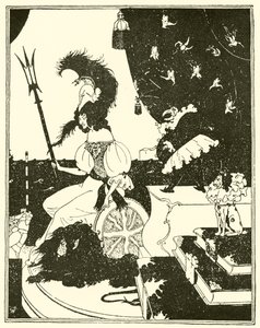 Britannia alla Beardsley da Edward Tennyson Reed