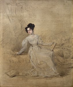 Ritratto di Jane Moresley da Edward Villiers Rippingille