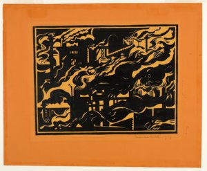 Altoforni II da Edward Wadsworth