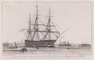 HMS Victory, prima classe da Edward William (after) Cooke