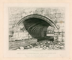 Arco del vecchio ponte di Londra
