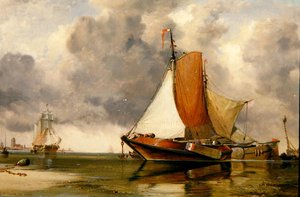 Chiatta olandese da Edward William Cooke