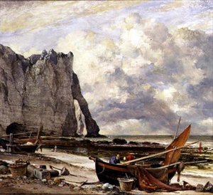 Etretat, Spiaggia con Arco
