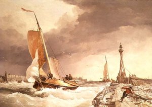 Paesaggio marino da Edward William Cooke