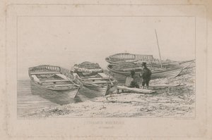 Wherries del Tamigi da Edward William Cooke