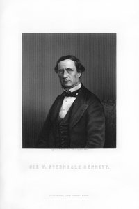 Sir William Sterndale Bennett, compositore inglese