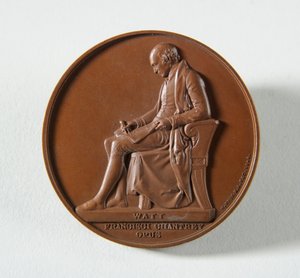 Medaglione a Francis Chantrey da Edward William Wyon