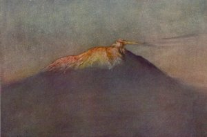 Monte Erebus, 1911, 1913 da Charles Edward Wilson