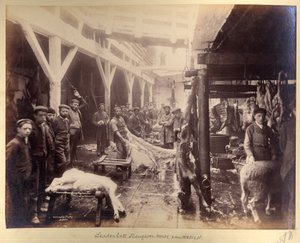 Macello di Leadenhall, da ovest da Edward Wormald