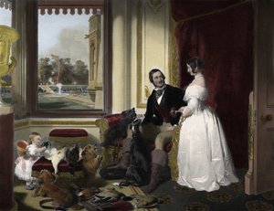 Castello di Windsor in tempi moderni da Edwin (after) Landseer