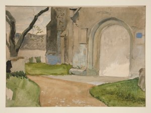 Studio architettonico da Edwin Austin Abbey