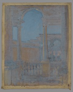 Studio architettonico da Edwin Austin Abbey