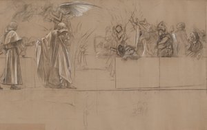 Studio di composizione da Edwin Austin Abbey