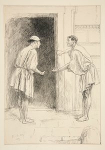 Dromio di Efeso da Edwin Austin Abbey