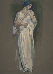 Studio preliminare da Edwin Austin Abbey