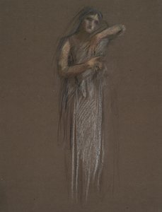 Studio iniziale per da Edwin Austin Abbey