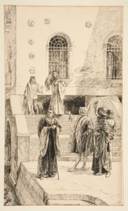 Exuent Salarino e Salanio, da Atto I, Scena i, Il mercante di Venezia