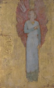 Studio di Figura di un Angelo da Edwin Austin Abbey