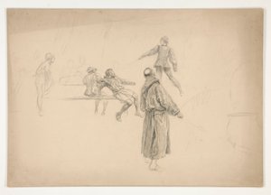Disegno di figura da Edwin Austin Abbey