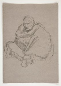 Studio di figura per da Edwin Austin Abbey