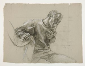 Studio di figura da Edwin Austin Abbey