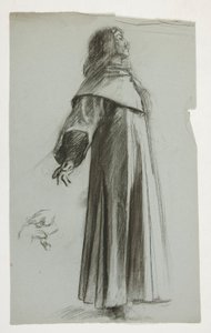 Studio di figura per Re Artù da Edwin Austin Abbey
