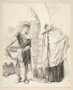 Primo servitore da Edwin Austin Abbey