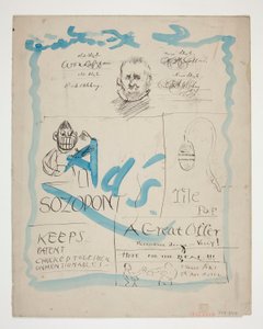 Illustrazione per The Tile Club newspaper da Edwin Austin Abbey