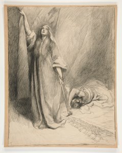 Jael e Sisera da Edwin Austin Abbey