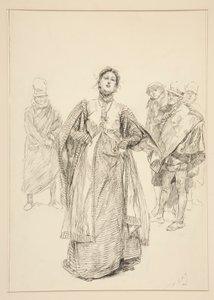 Katharina, illustrazione per Atto I, Scena i, La bisbetica domata