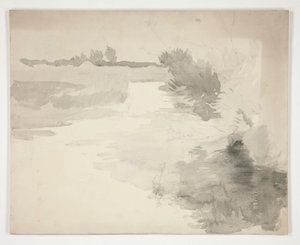 Paesaggio lungo un fiume