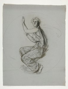 Studio per medaglione per il murale al palazzo del capitol di stato a Harrisburg, Pennsylvania, 1902-1911 (completato da John Singer Sargent)