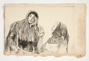 Padrona Quickly da Edwin Austin Abbey