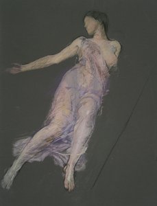 Possibilmente uno studio per figura delle 5 pm da Edwin Austin Abbey