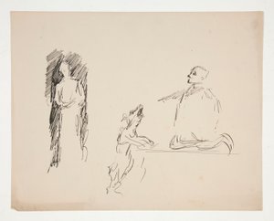 Foglio di studi di figure