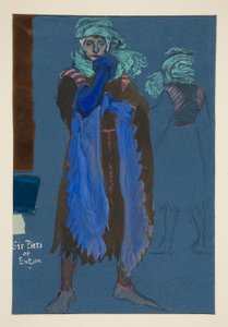 Sei pilastri di Exton, bozzetto di costume per Henry Irving da Edwin Austin Abbey