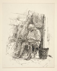 Schizzo per da Edwin Austin Abbey