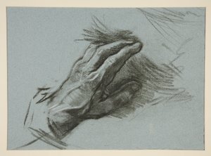 Schizzo di una Mano da Edwin Austin Abbey